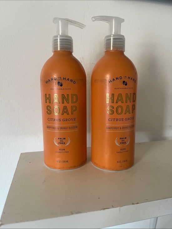 Hand in Hand Other - Citrus Grove Hand Soap - Bright Orange